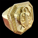 Gold Saint Benedict (San Benito) Ring