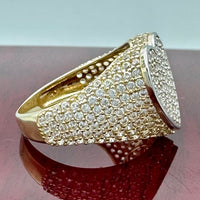 14k Two-tone Gold Heart Ring