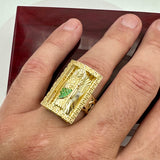 Gold Saint Jude (San Judas) Ring