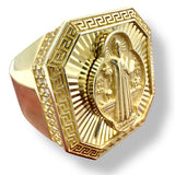 Gold Saint Benedict (San Benito) Ring