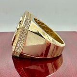 Gold Saint Benedict (San Benito) Ring