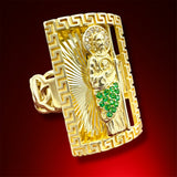 Gold Saint Jude (San Judas) Ring