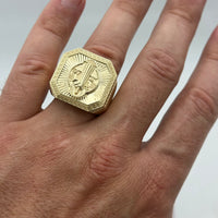 Gold Saint Benedict (San Benito) Ring