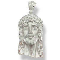 2.8” Gold Jesus Face Pendant (available in yellow & white gold)