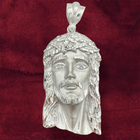 2.8” Gold Jesus Face Pendant (available in yellow & white gold)