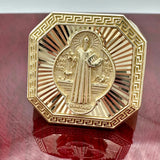 Gold Saint Benedict (San Benito) Ring