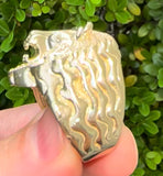 Gold 3D Lion Head Ring