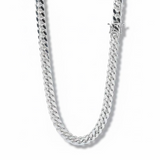 11mm Sterling Silver Solid Miami Cuban Chain