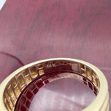 14k Gold Black Onyx Ring