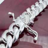 11mm Sterling Silver Solid Miami Cuban Chain