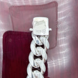 11mm Sterling Silver Solid Miami Cuban Chain