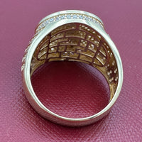 14K Gold 3D Nefertiti Ring