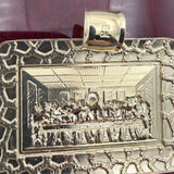 14K Yellow Gold Last Supper Pendant
