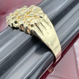 14k Gold Nugget Ring