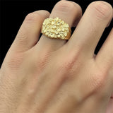 14k Gold Nugget Ring