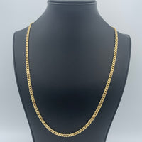 4.5mm 14k Gold Miami Cuban Link Chain