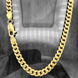 4.5mm 14k Gold Miami Cuban Link Chain
