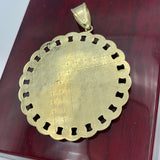 2.5” 10K Yellow Gold Saint Barbara Pendant