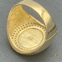 10K Gold and C/Z Royal Crown Men’s Rings
