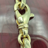 5mm 14k Yellow Gold Solid Anchor Link Chain