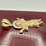 10K Yellow Gold Baby Jesus Divino Niño Pendant