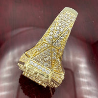 14K Gold Octagon Shaped Ring
