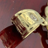2.5” 10K Yellow Gold Saint Barbara Pendant