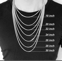 3mm 14k Yellow Gold Solid Rope Chain