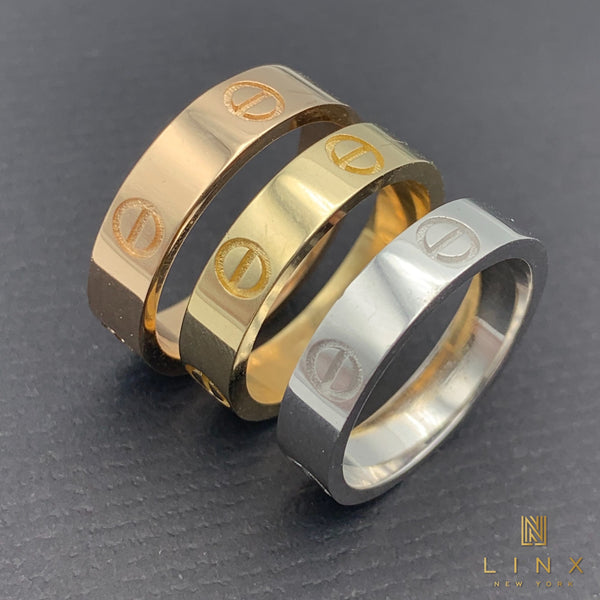 14K Gold Solid Band
