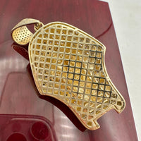 2” 14K Gold King Tut Pharaoh Pendant (3D)