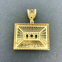 14K Yellow Gold Last Supper Pendant