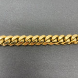 10mm 10k Yellow Gold Solid VIP Miami Cuban Bracelet