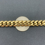 10mm 10k Yellow Gold Solid VIP Miami Cuban Bracelet