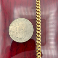 4.5mm 14k Gold Miami Cuban Link Chain