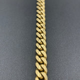 10mm 10k Yellow Gold Solid VIP Miami Cuban Bracelet