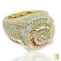 14K Yellow Gold Cake Ring